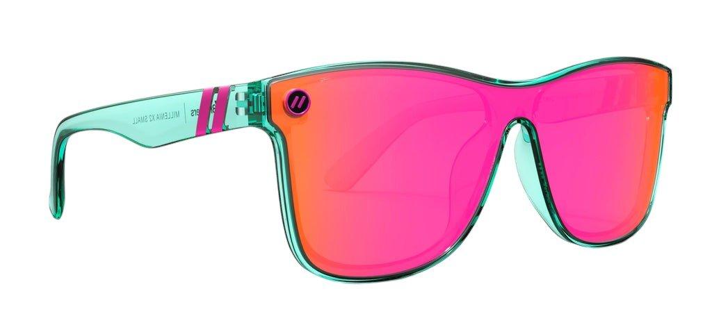 Blenders Youth Millenia X2 Small Dance Electric Sunglasses - BLUE/PINK